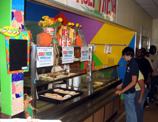 Photo of a school celebrating Farm to School Week in NJ