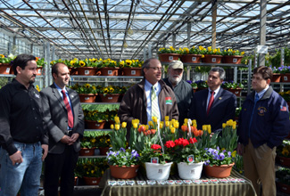 Photo of Jersey Grown annuals press conference