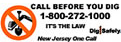 Call Before you dig - 1-800-272-1000
