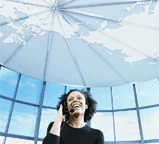 Photo of woman talking on the phone