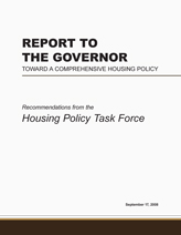 Housing Policy Task Force Report