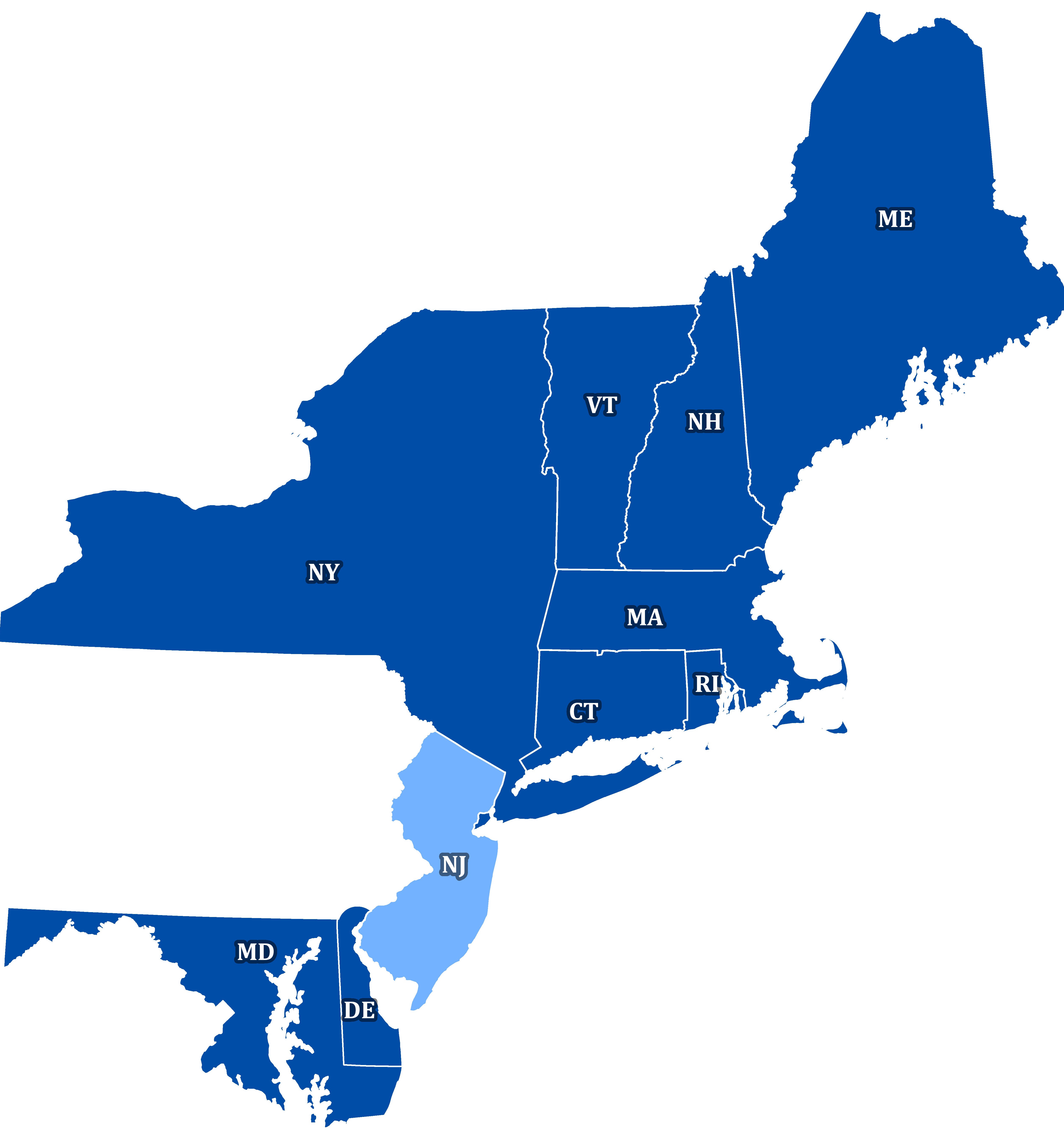 RGGI states