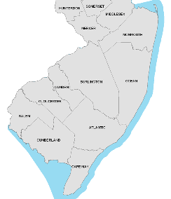 View coastal public access points