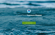 NOAA Office of Coastal Management – Coastal Flood Exposure    Mapper