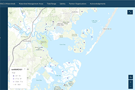 Reference Wetland Tool was developed by the Riparia at Penn State and NJDEP for New Jersey's tidal wetlands