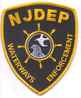 NJDEP Waterway Enforcement Team Badge