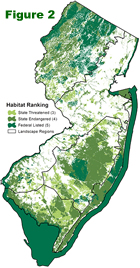 Habitat ranking map