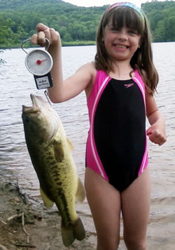 Girl with bass