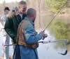 Trout anglers