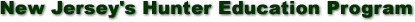 NJ Hunter Education Program