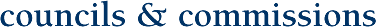 councils and commissions
