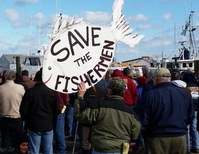 Fishing Rally Sign