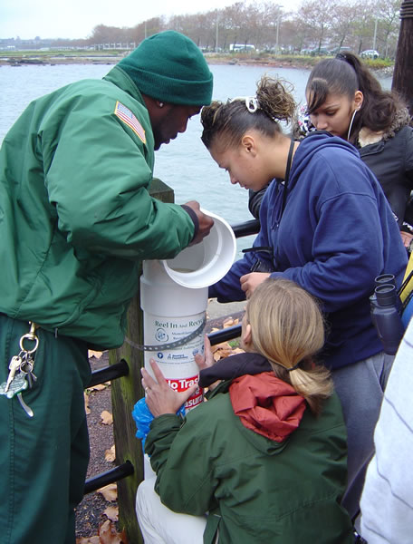 Students from Hudson County School of Technology