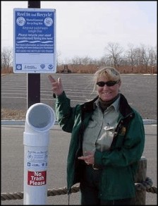 Recycling container