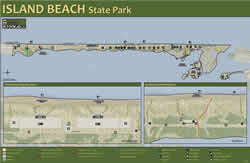 Island Beach Area Map