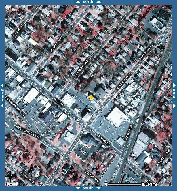 Aerial image of 15 Taylor Avenue, Manasquan, NJ