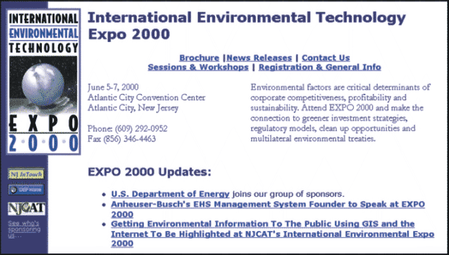 Expo 2000 home page