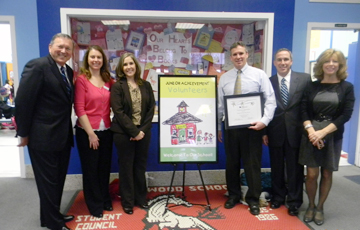 Junior Achievement of New Jersey High School Heroes program at Wedgewood Elementary School