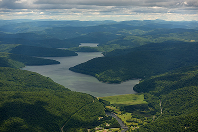 NYCDEP's Pepacton Reservoir. DRBC archives.