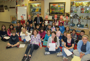 Acting Commissioner Cerf Reading to Children