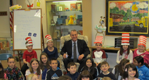 Acting Commissioner Cerf Reading to Children
