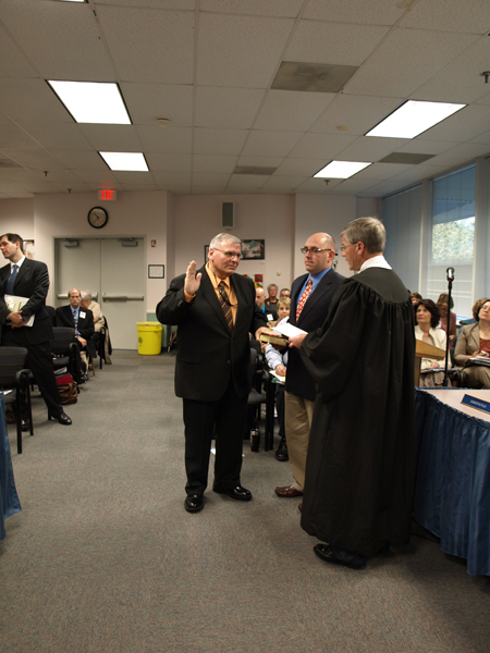 Joe Fisicaro gets sworn into state board
