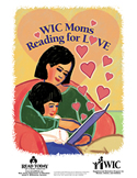 WIC mom reading for Love Logo