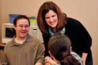 First Lady Mary Pat Christie Visits P.R.I.D.E. Center in Chatham to Promote Autism Awareness