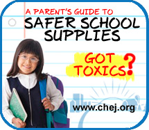 CHEJ Back-to-School Guide to PVC-Free School Supplies