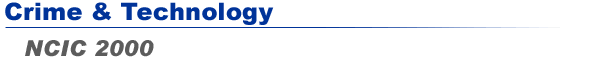 Crime & Technology - NCIC2000