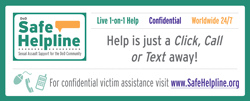 DoD Safe Helpline - 1-877-995-5247