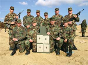 253rd troops in shooting competition