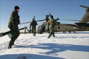 Soldiers finish exercise