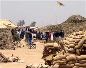 A view of the Ner Jersey State flag over Ner Jersey, Southwest Asia. 
