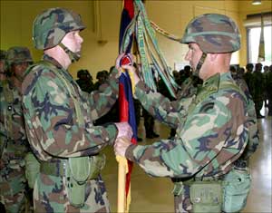 DISCOM Change Of Command.