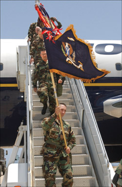 113th Arrive in Guantanamo Bay