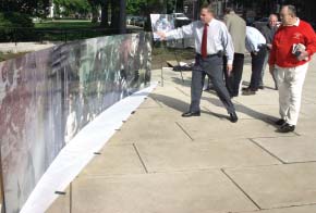 Memorial takes shape