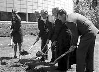 Women's Garden Ground Breaking
