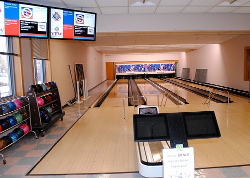 The Bowling Alley in the Vineland Veterans Home