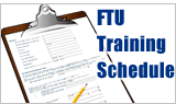 FTU Training Schedule