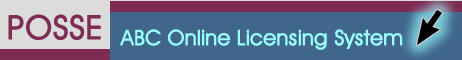 ABC Online Licensing System - POSSE