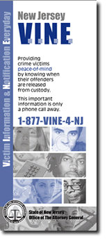 V.I.N.E.  - Providing crime victims peace-of-mind by knowing when offenders are released from custody.