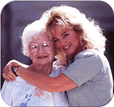 Elderly Mom with Daughter
