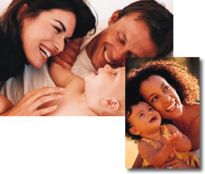 Family with Baby