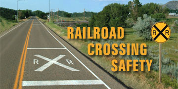 Train & Railroad Crossing Safety for Drivers