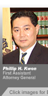 Phillip H. Kwon, First Assistant Attorney General