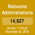 NJ Naloxone Administrations Since January 1st