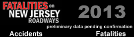 New Jersey 2012 Fatal Accident Stats