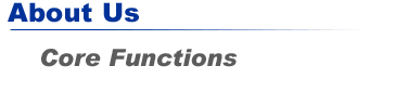 About Us - Core Functions