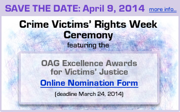 OAG 2014 Excellence Award Nominations